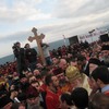 მახათას მთა. ივერიის ყოვლადწმიდა ღვთისმშობლის ხატის სახელობის ტაძრის საძირკვლის კურთხევა